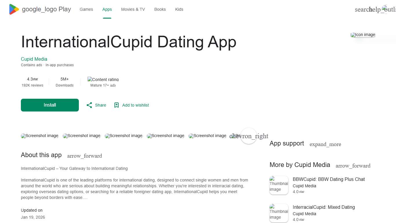 InternationalCupid Dating App - Apps on Google Play